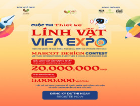  - Giải thưởng trị giá 20 triệu dành cho linh vật ấn tượng nhất VIFA EXPO