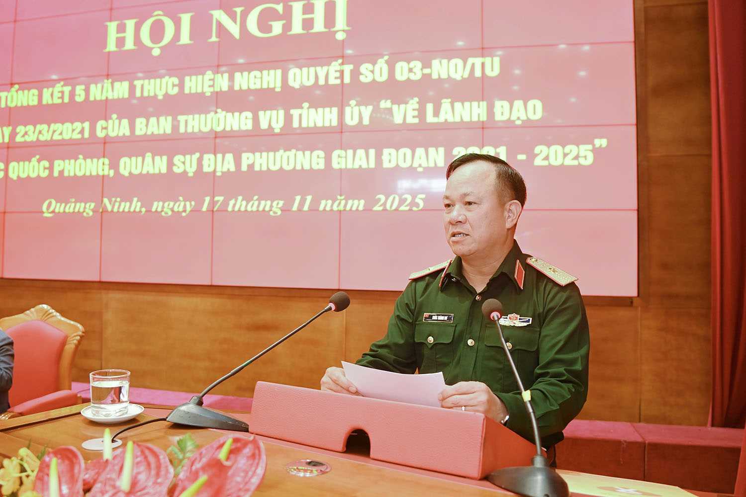 Quảng Ninh: Tổng kết 5 năm củng cố quốc phòng, giữ vững ổn định địa bàn - 1