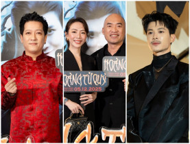  - Dàn “Anh Trai” đổ bộ cùng Trường Giang, Thu Trang, Tiến Luật, Quang Tuấn, Ninh Dương Lan Ngọc chúc mừng Anh Tú Atus ra phim mới