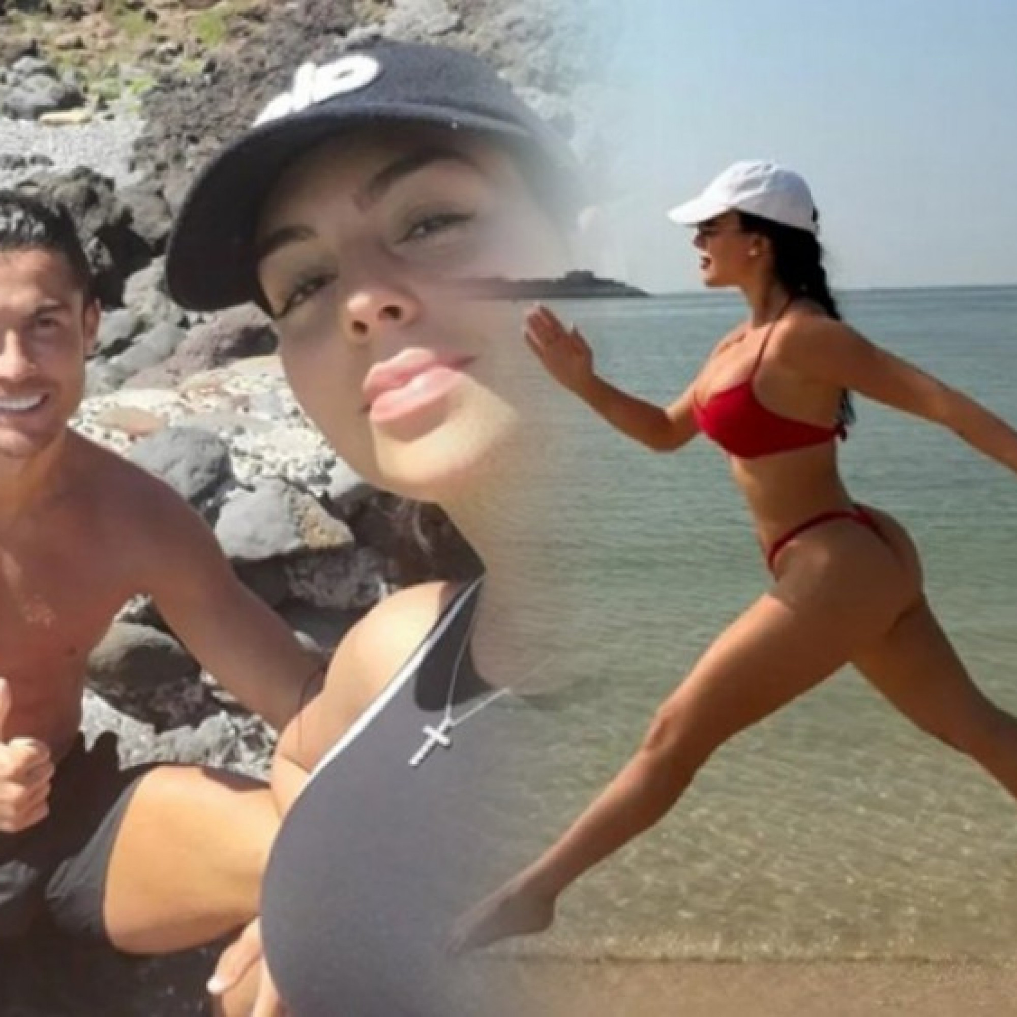  - Bạn gái Ronaldo mặc bikini khoe vẻ đẹp phồn thực, CR7 may mắn nhất thế giới
