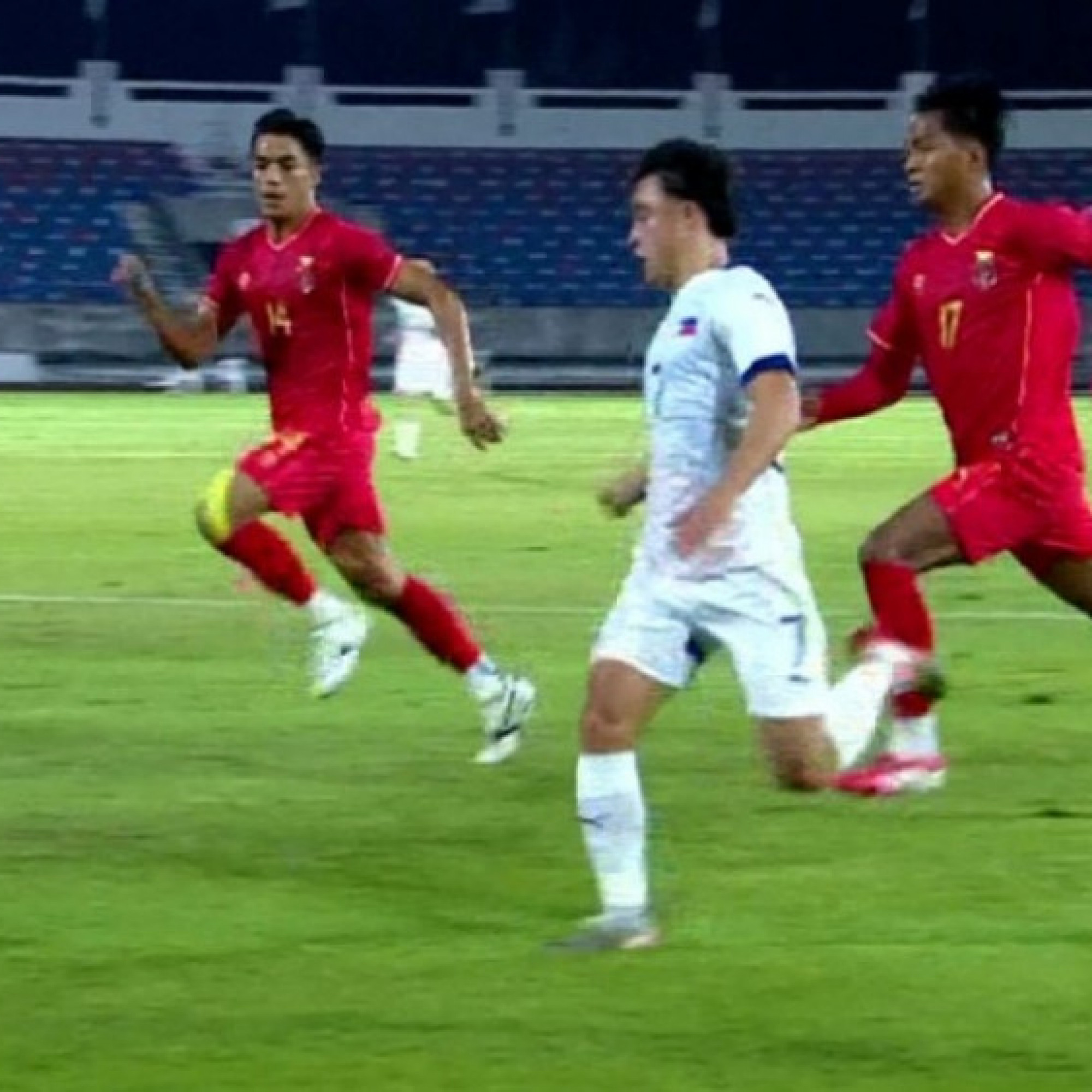  - Video bóng đá U22 Myanmar - U22 Philippines: Phối hợp ấn tượng, cay đắng phản lưới (SEA Games 33)