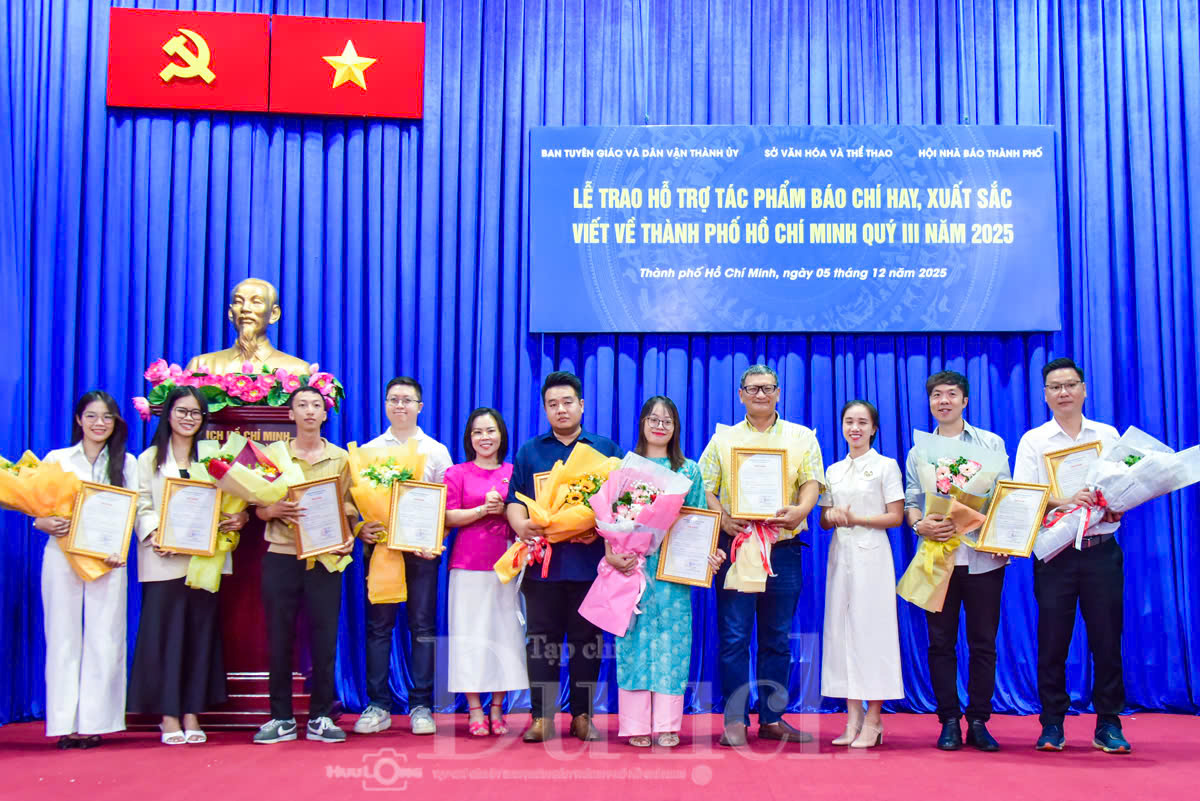 Tạp chí Du lịch TP.HCM có 6 tác phẩm báo chí xuất sắc Quý III năm 2025 - 4