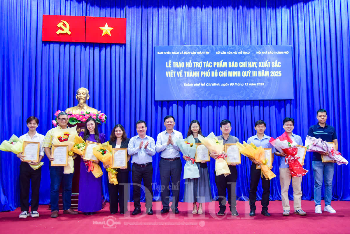 Tạp chí Du lịch TP.HCM có 6 tác phẩm báo chí xuất sắc Quý III năm 2025 - 5