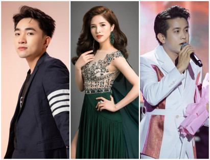 Trung Quang, Hoàng Thuỷ và Mai Trần Lâm thực hiện minishow 