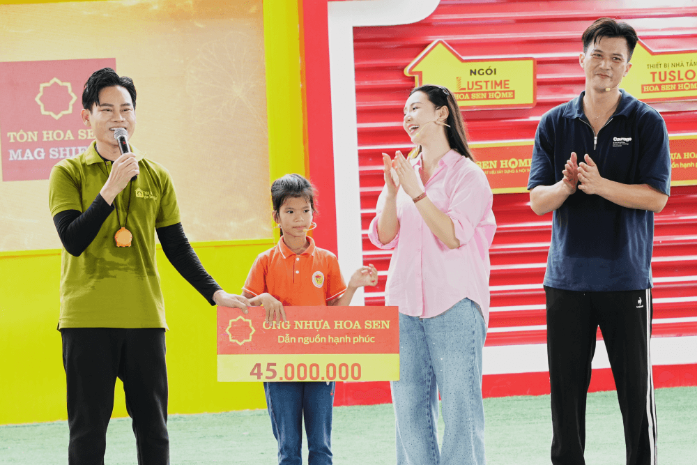 Hơn 320 triệu đồng trao cho các em nhỏ trong tập 163 chương trình “Mái ấm gia đình Việt” - 5