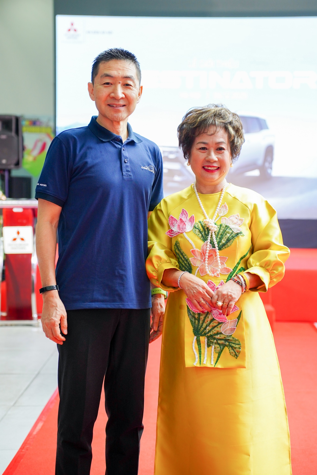 mitsubishi an dan ha noi to chuc le ra mat mau xe destinator - khoi su van diem den - 8