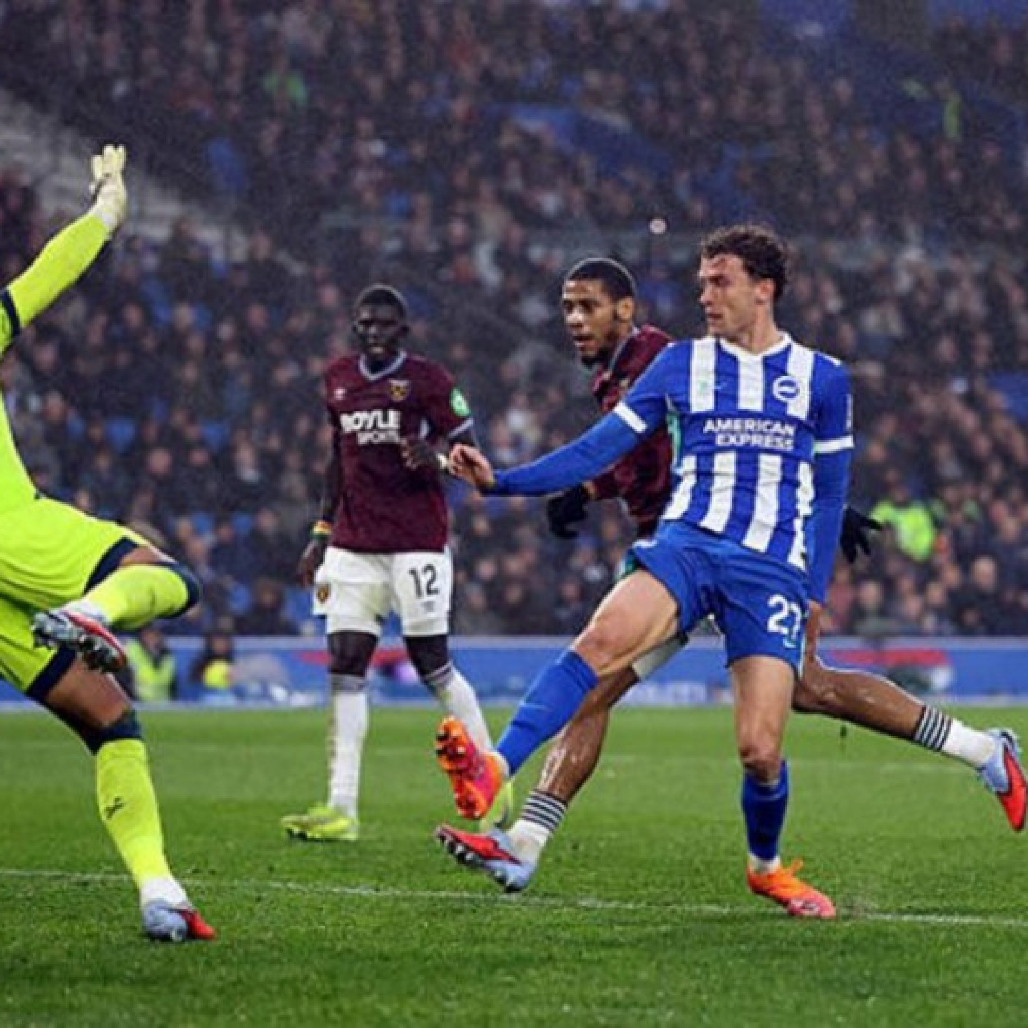  - Kết quả bóng đá Brighton - West Ham: 2 pha bỏ lỡ đáng tiếc (Ngoại hạng Anh)