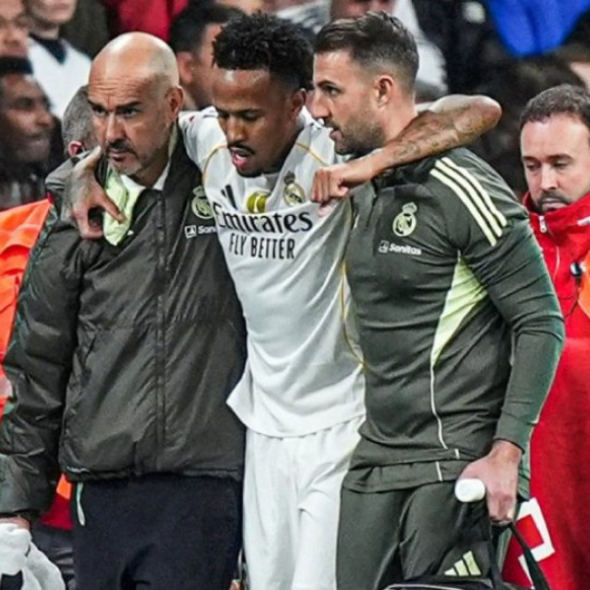  - Real Madrid "thua đơn thiệt kép": Militao chấn thương nặng, hàng thủ tan hoang