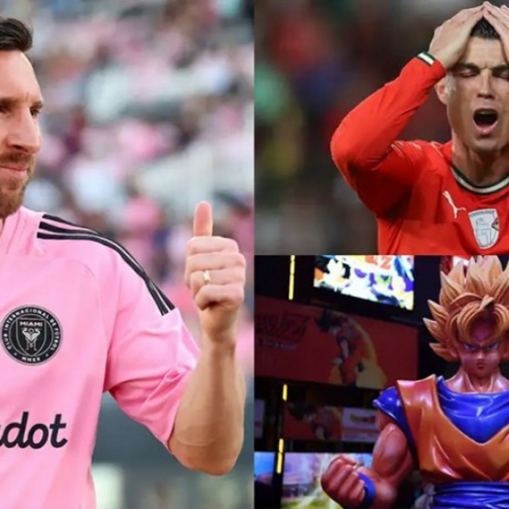  - Ronaldo chỉ là "kẻ về nhì" Vegeta, Messi là Goku "độc cô cầu bại" trong Dragon Ball