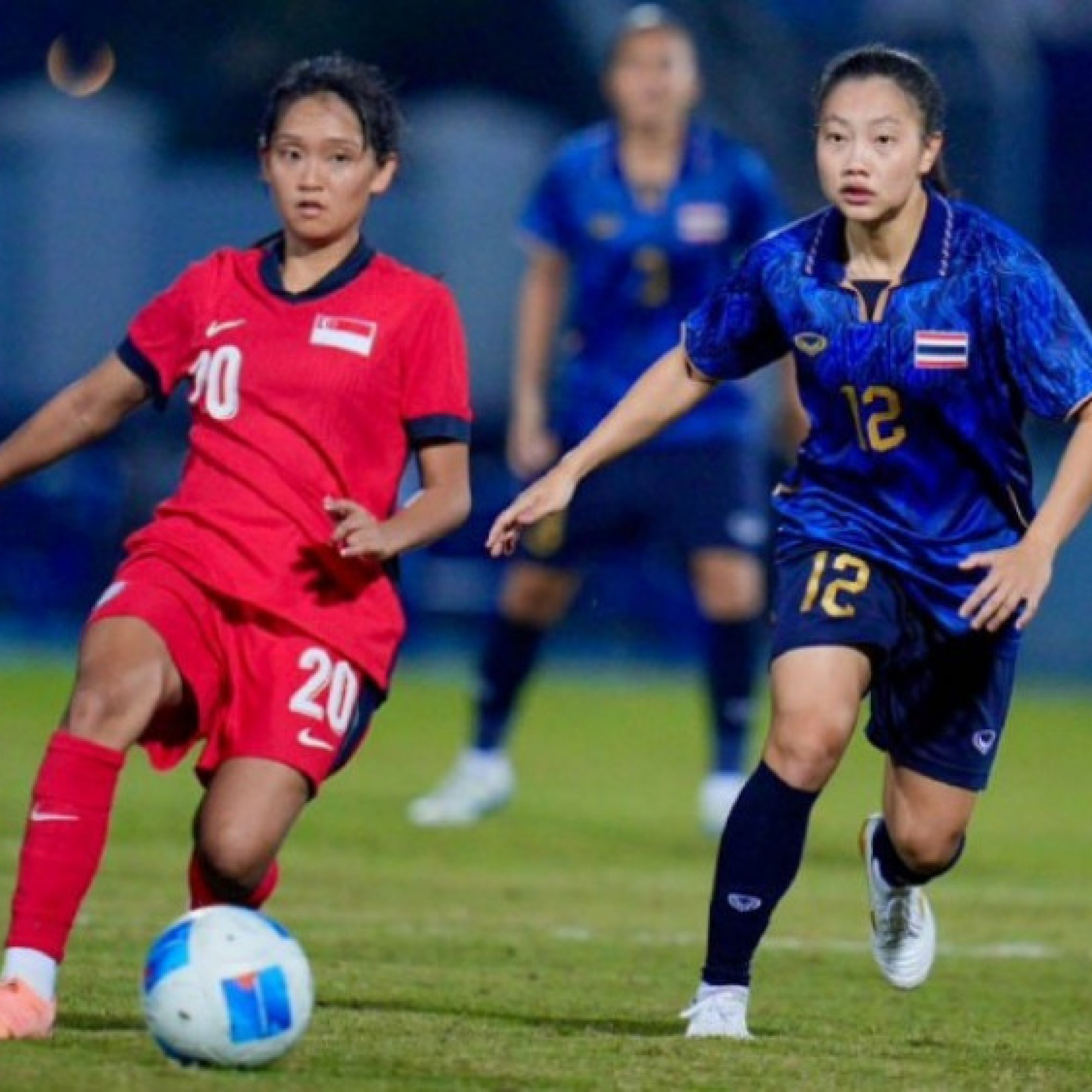  - Video bóng đá ĐT nữ Thái Lan - Singapore: "Không chiến" hoàn hảo, ghi danh bán kết (SEA Games)