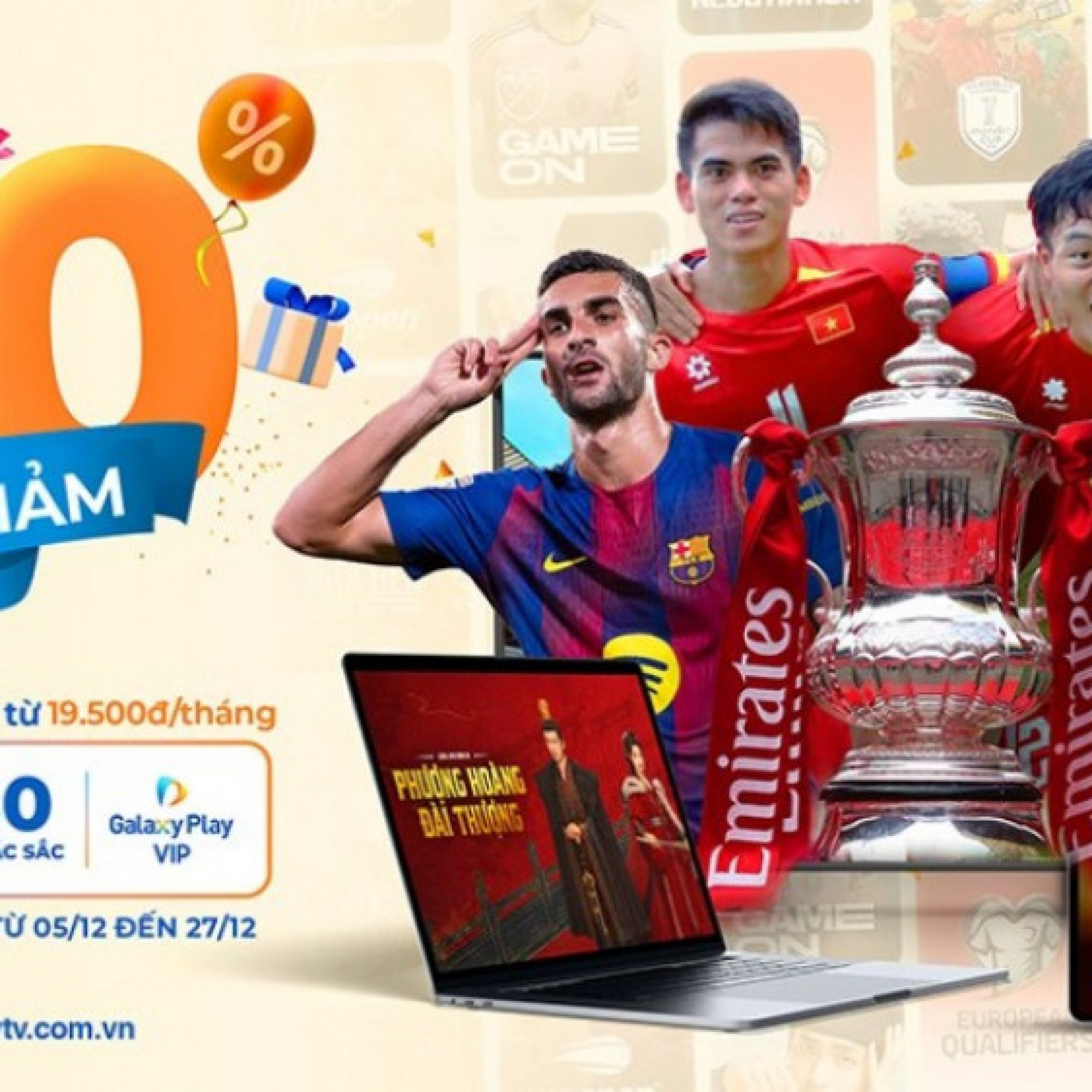 MyTV ưu đãi 50% – Đón đại tiệc SEA Games, bóng đá châu Âu & giải trí cuối năm
