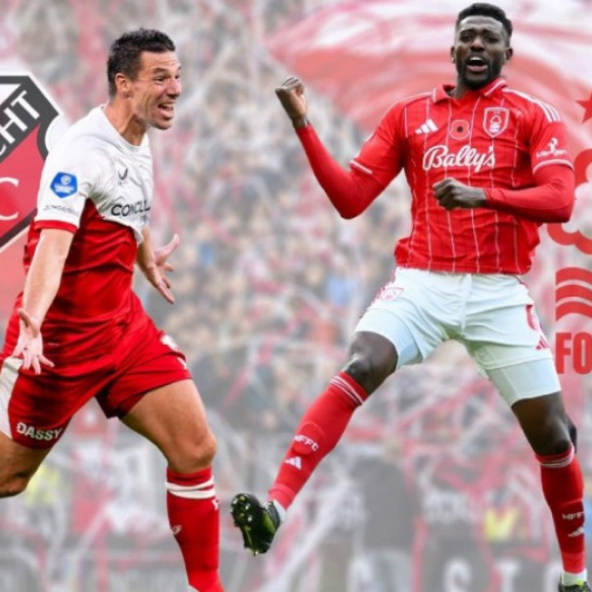  - Trực tiếp bóng đá Utrecht - Nottingham Forest: Quyết thắng bám đuổi tốp đầu (Europa League)