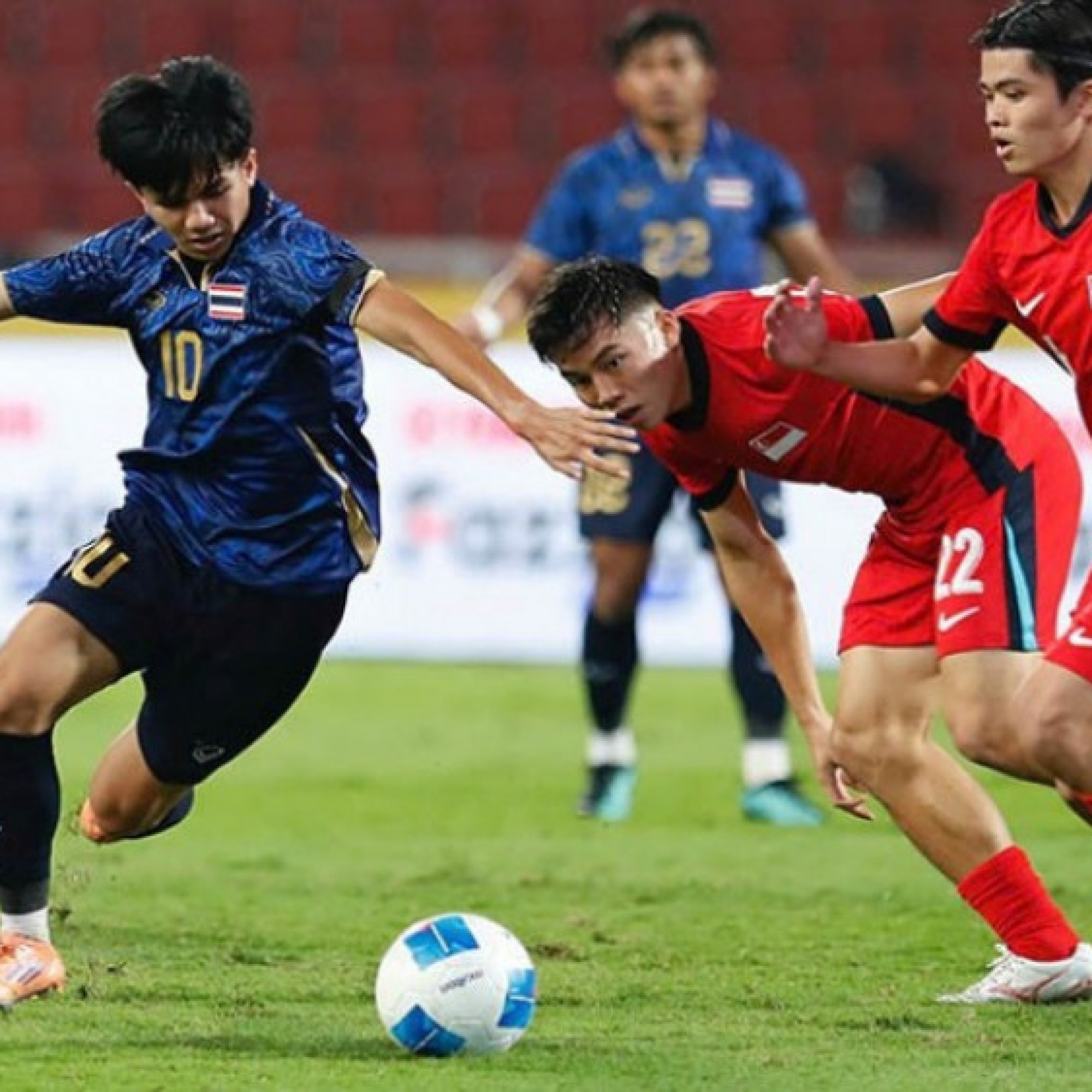  - Video bóng đá U22 Thái Lan - U22 Singapore: "Voi chiến" gặp khó (SEA Games)