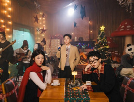  - Kai Đinh rủ Min, Hoàng Dũng, Dangrangto, Juky San… ra nhạc Giáng sinh siêu đáng yêu