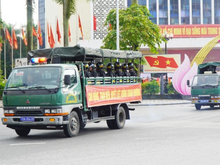 Huế ra quân bảo đảm an ninh, trật tự Tết Nguyên đán