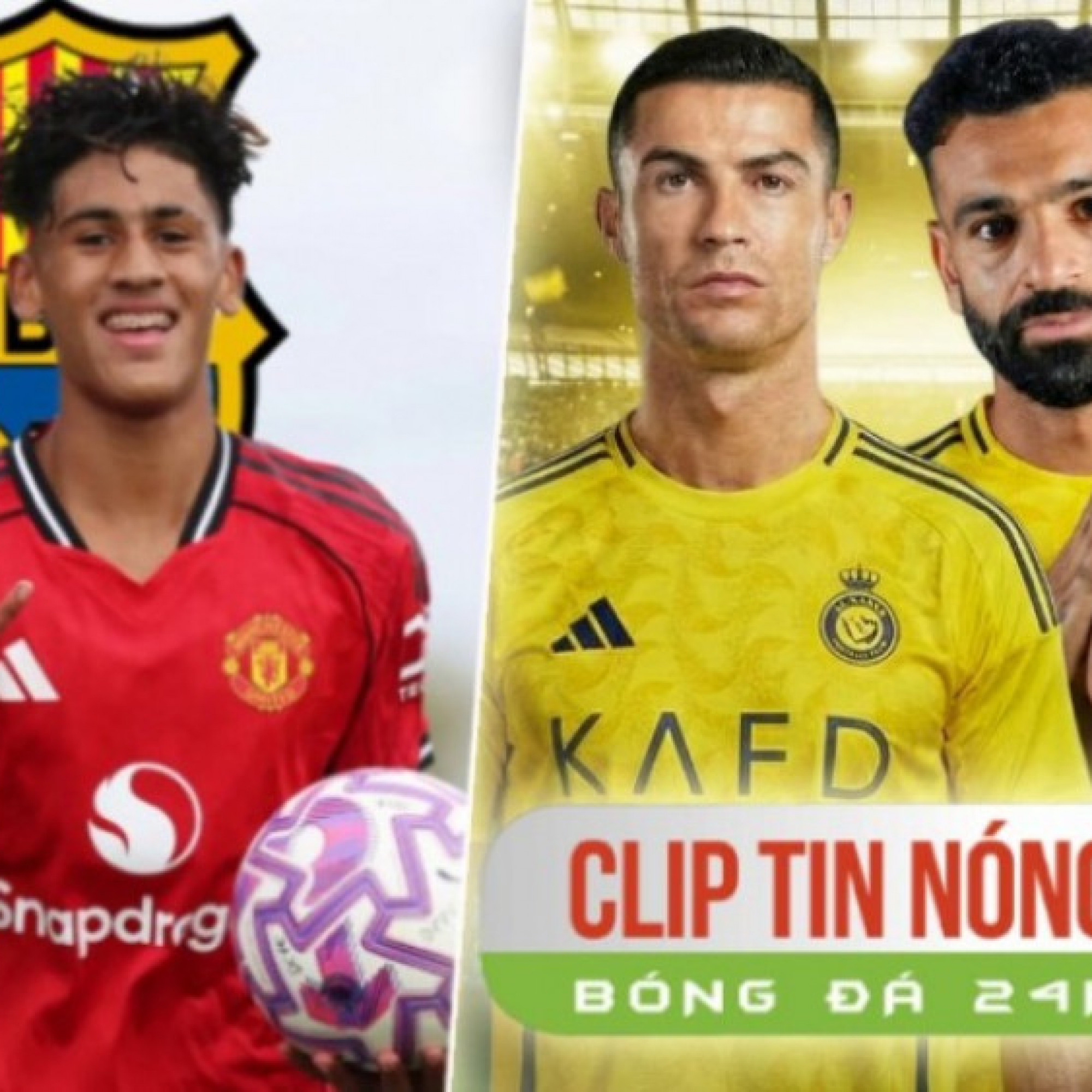  - MU họp khẩn giữ chân "Messi nhí", sếp bóng đá Ả Rập xác nhận muốn chiêu mộ Salah (Clip tin nóng)