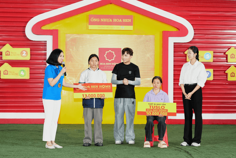 Hoa hậu Trúc Linh và ca sĩ Huy R góp sức mang về gần 100 triệu cho các em nhỏ mồ côi - 6