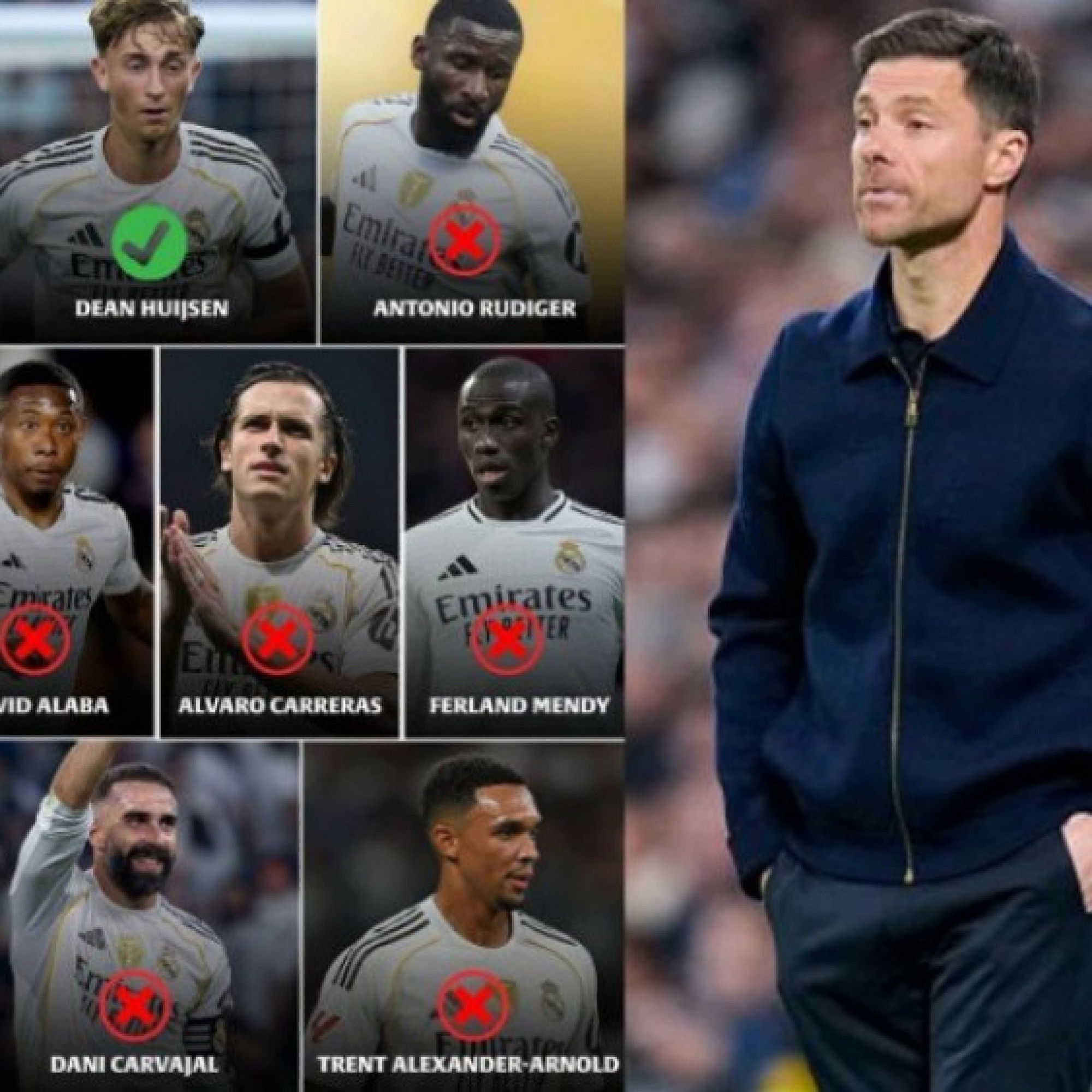  - Real Madrid nguy cơ mất Mbappe và 10 sao ở trận "sinh tử" của HLV Alonso