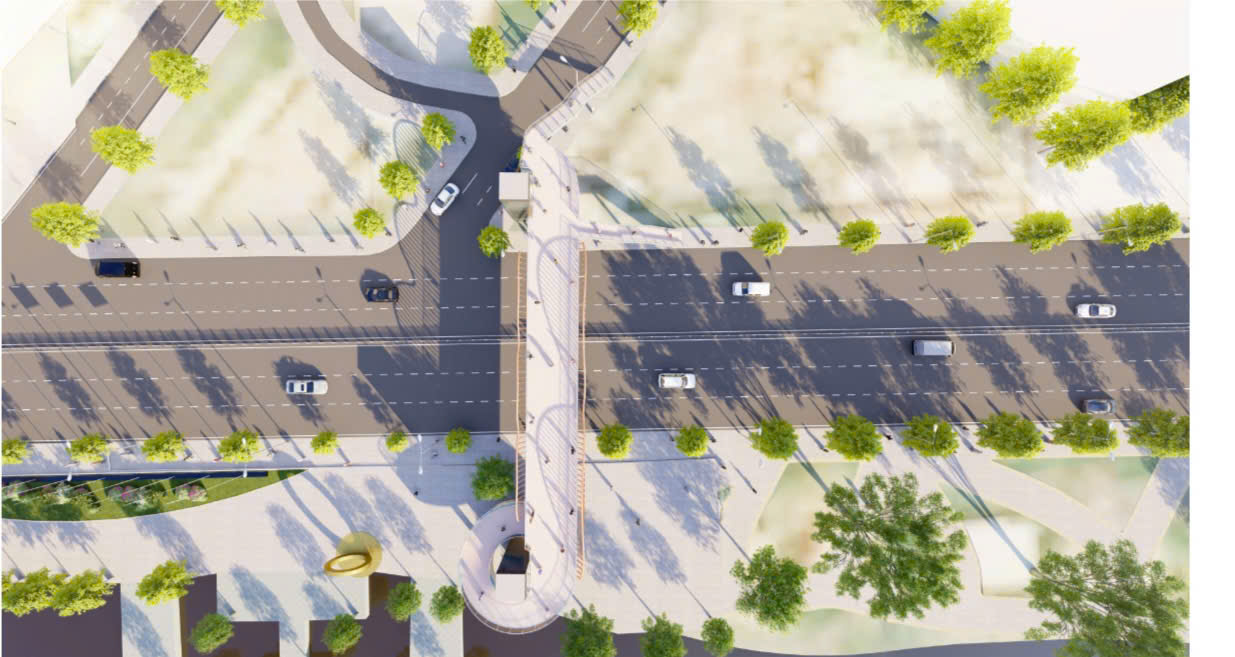 TP.HCM có thêm 2 cầu đi bộ ven sông Sài Gòn, dùng thang máy và chiếu sáng mỹ thuật tuyệt đẹp - 3