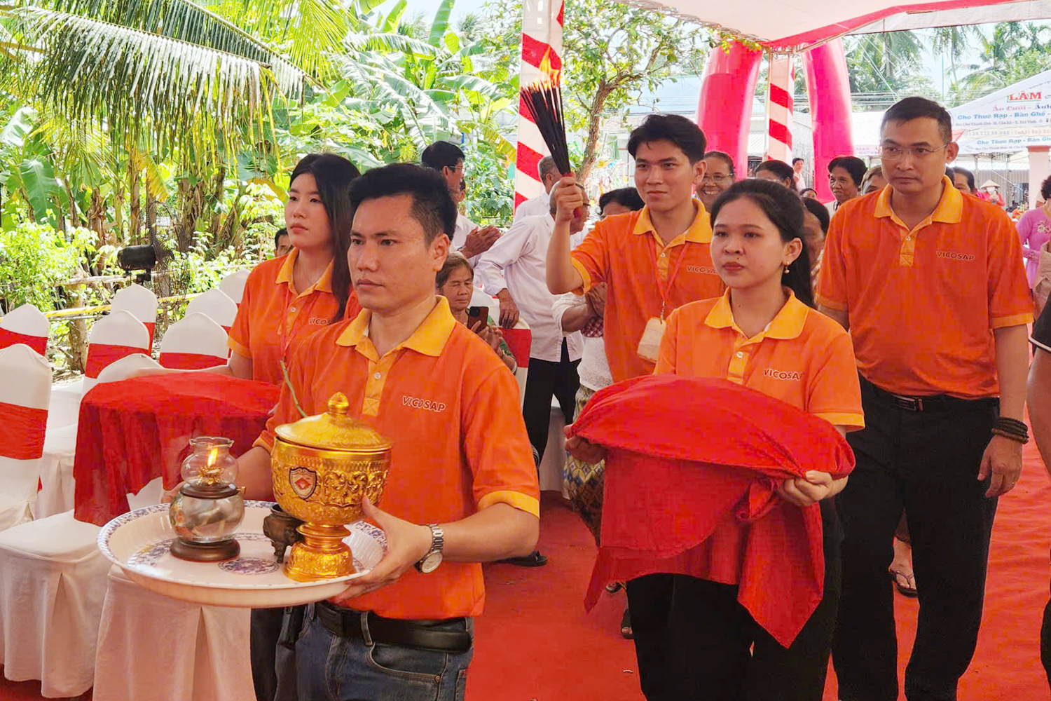 Cần Thơ tổ chức đoàn famtrip Bảo tàng Dừa sáp Trà Vinh - 9