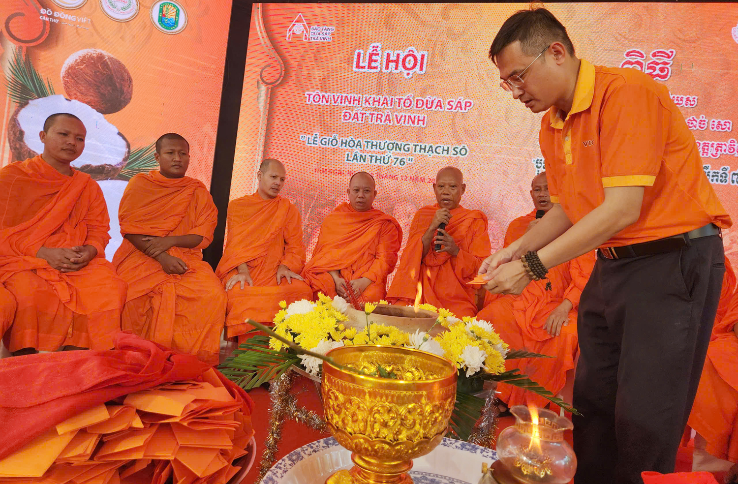 Cần Thơ tổ chức đoàn famtrip Bảo tàng Dừa sáp Trà Vinh - 11