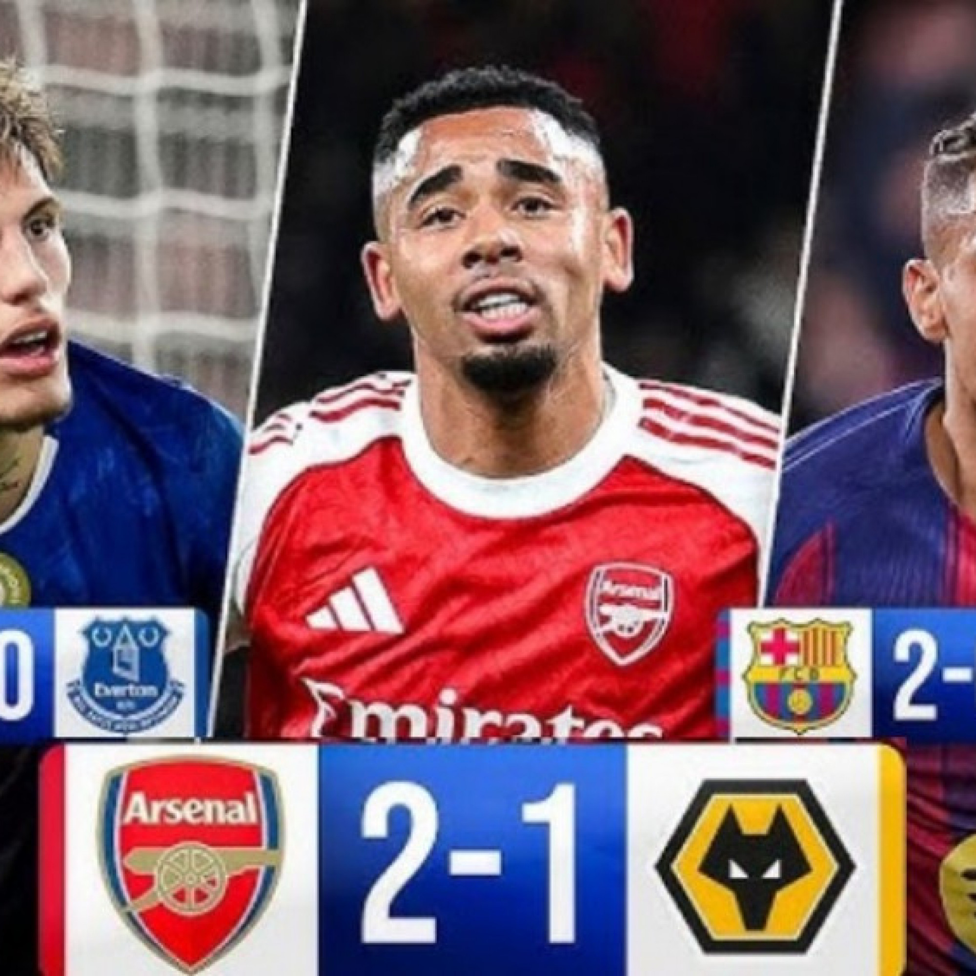  - Dàn sao lớn "gánh" đại gia Ngoại hạng Anh, Barcelona phong độ hủy diệt làm khó Real (clip 1 phút)