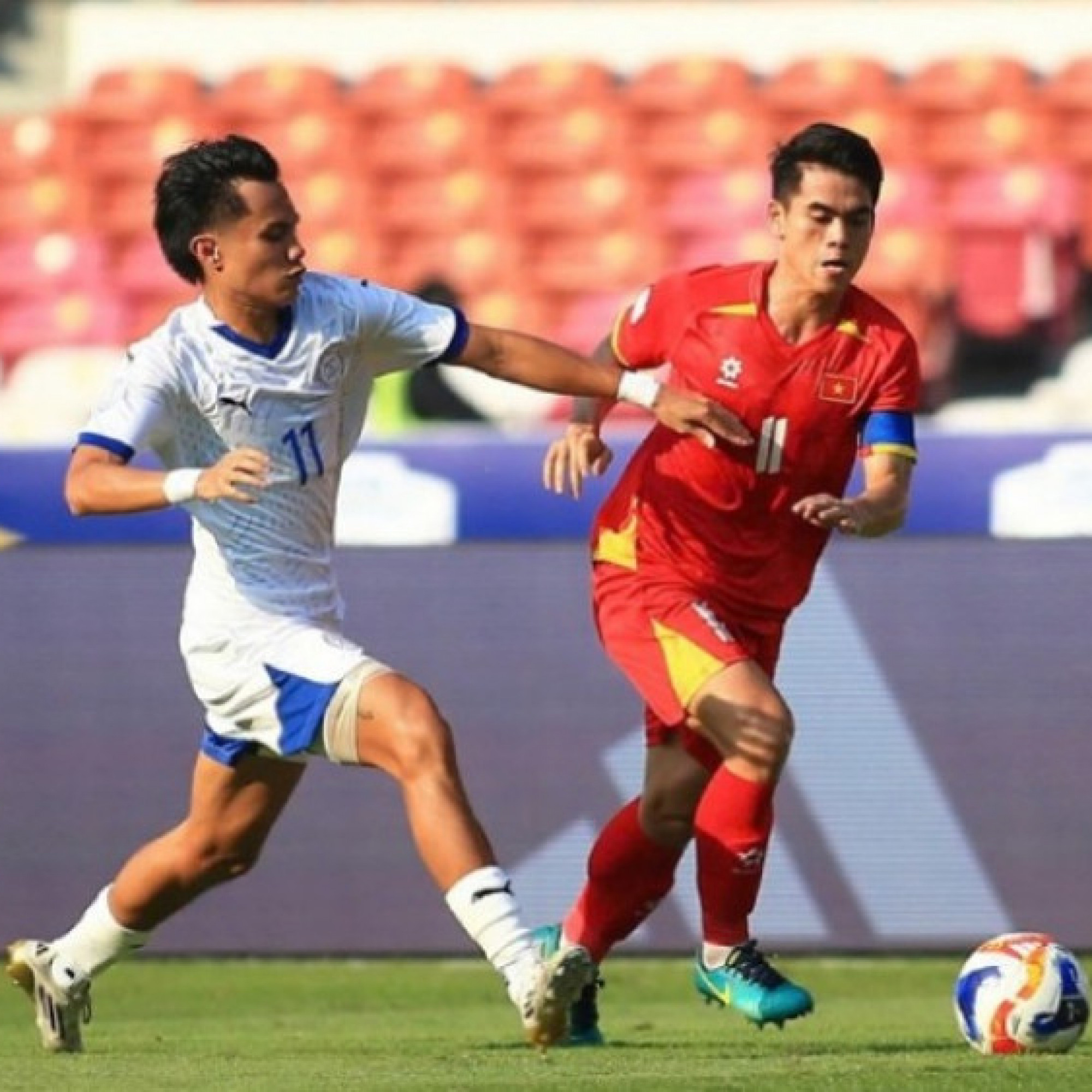  - Trực tiếp bóng đá U22 Việt Nam - U22 Philippines: Coi chừng bài ném biên khó chịu (BK SEA Games 33)