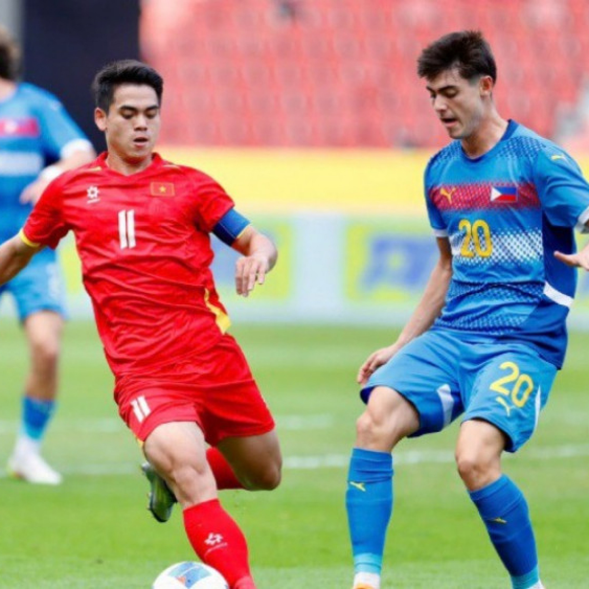  - Video bóng đá U22 Việt Nam - U22 Philippines: Văn Khang suýt mở điểm (BK SEA Games 33)