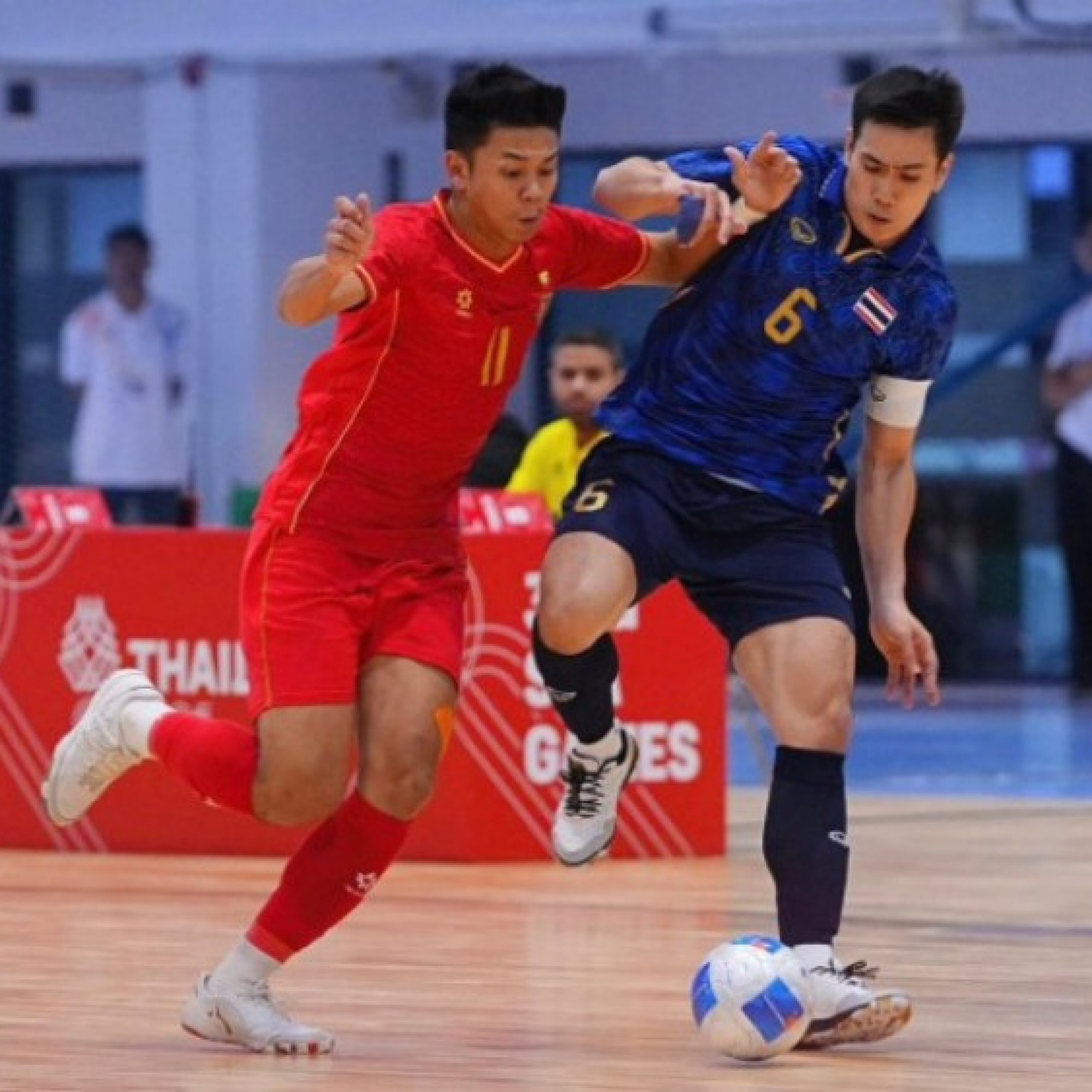  - Video bóng đá futsal nam Myanmar - Thái Lan: Đẳng cấp Nhà vua (SEA Games)