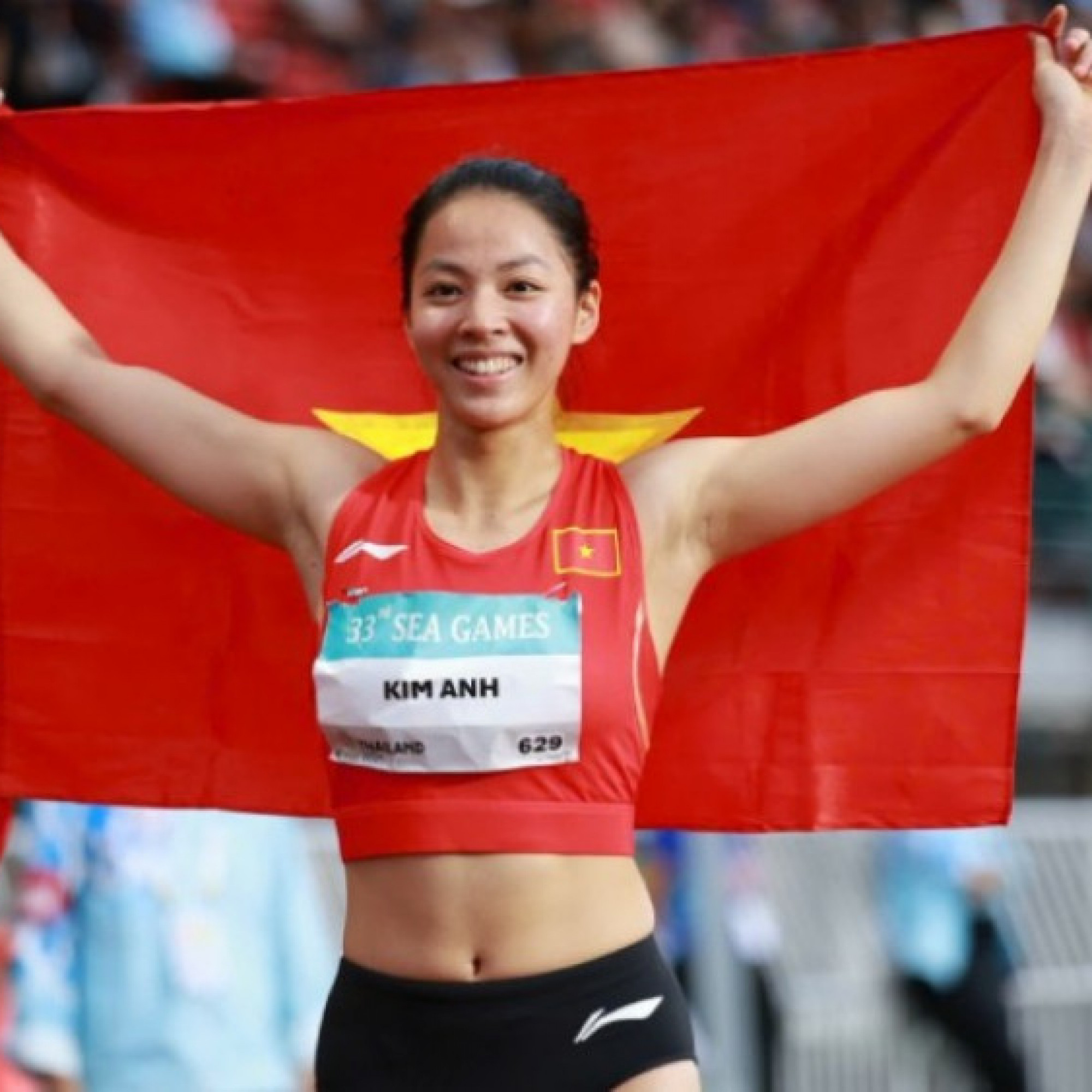  - Hot girl điền kinh Kim Anh đạt kỳ tích sự nghiệp, góp sức cho "mỏ vàng" SEA Games