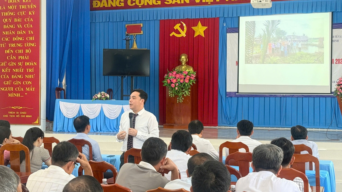 Vĩnh Long: Tập huấn về vai trò của du lịch trong phát triển kinh tế - xã hội tại xã Nhị Long - 3