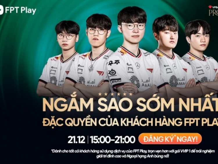 FPT Play phát trực tiếp, duy nhất sự kiện VPBank presents eSport Festival: Legends Unite