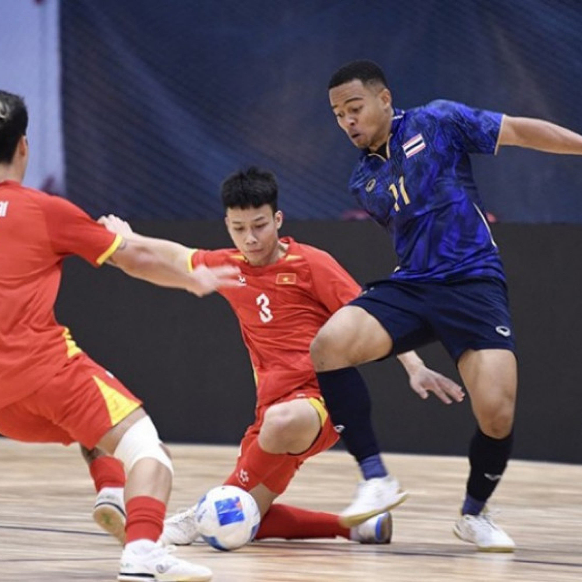 Thể thao - Trực tiếp bóng đá futsal nam Việt Nam - Thái Lan: Tiếc nuối cuối trận (SEA Games) (Hết giờ)