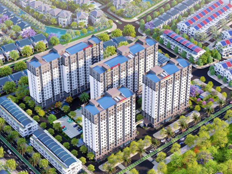 Huế động thổ Nhà ở xã hội chung cư cao tầng