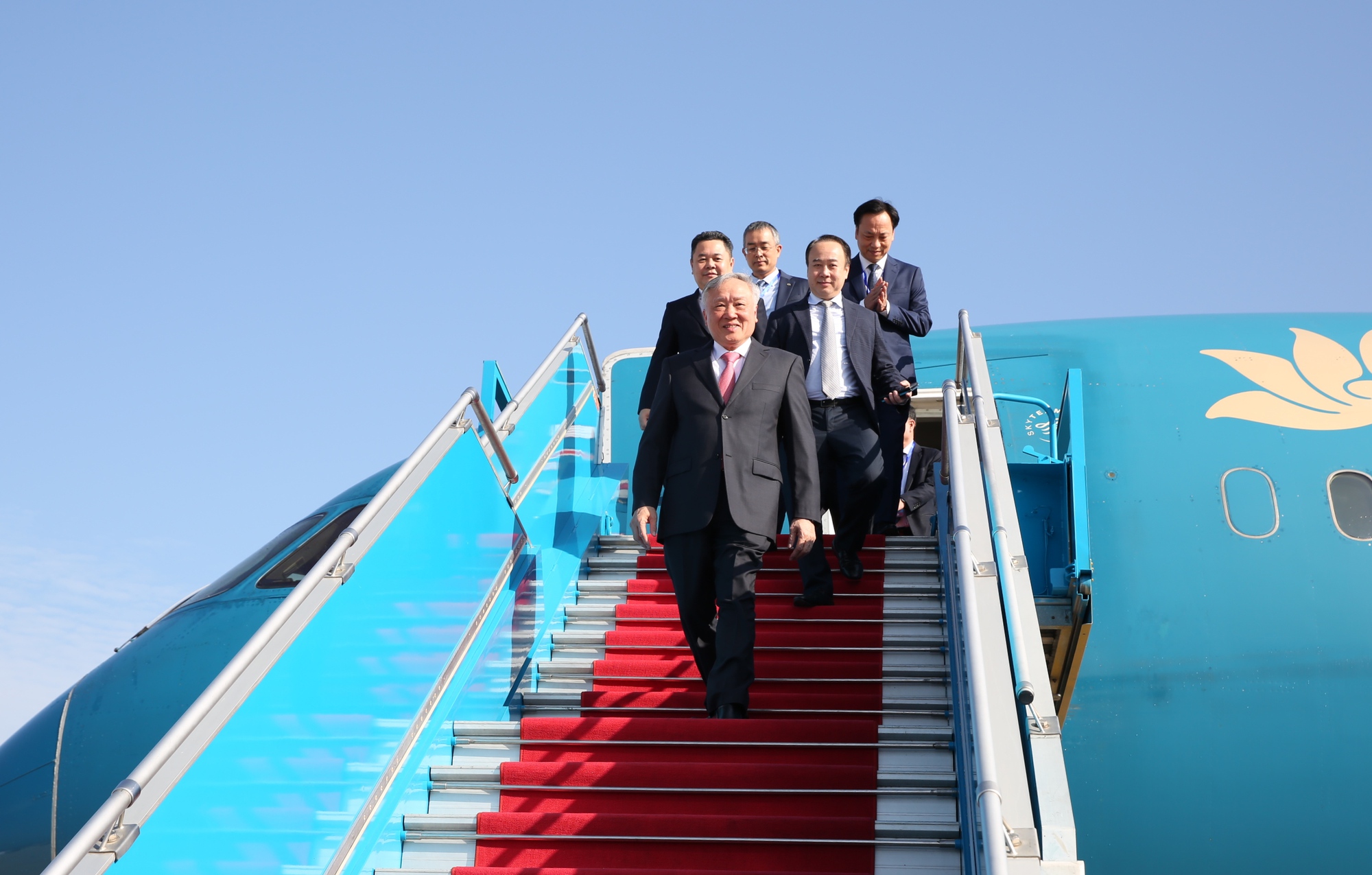 Sân bay Long Thành đón chuyến bay đầu tiên, về đích sớm một năm - 2