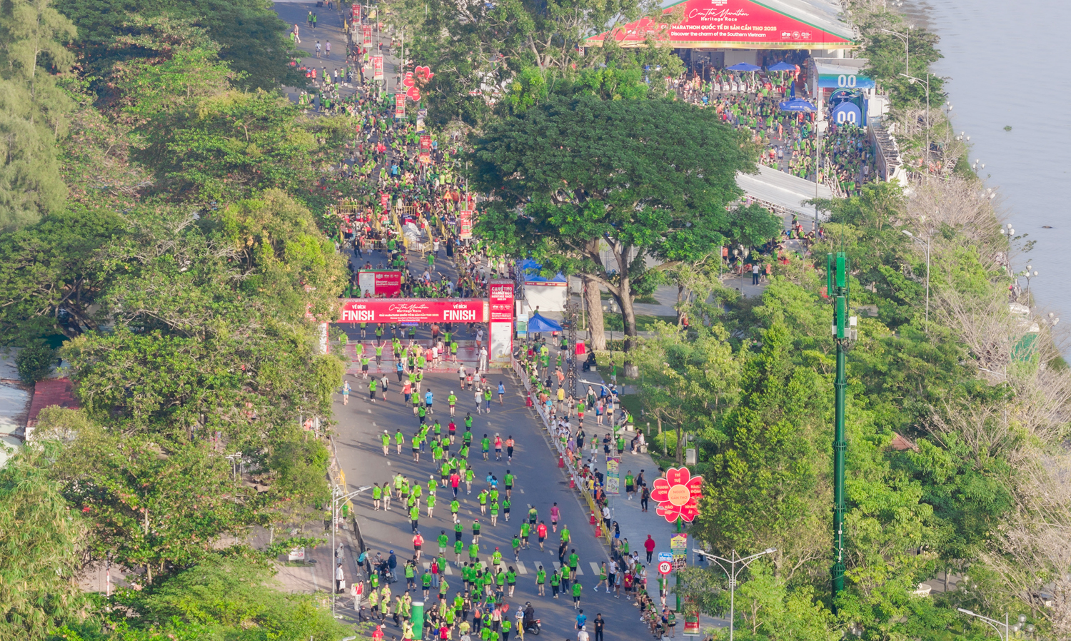 Hơn 10.000 người tham gia giải Marathon quốc tế Di sản Cần Thơ 2025 - 6