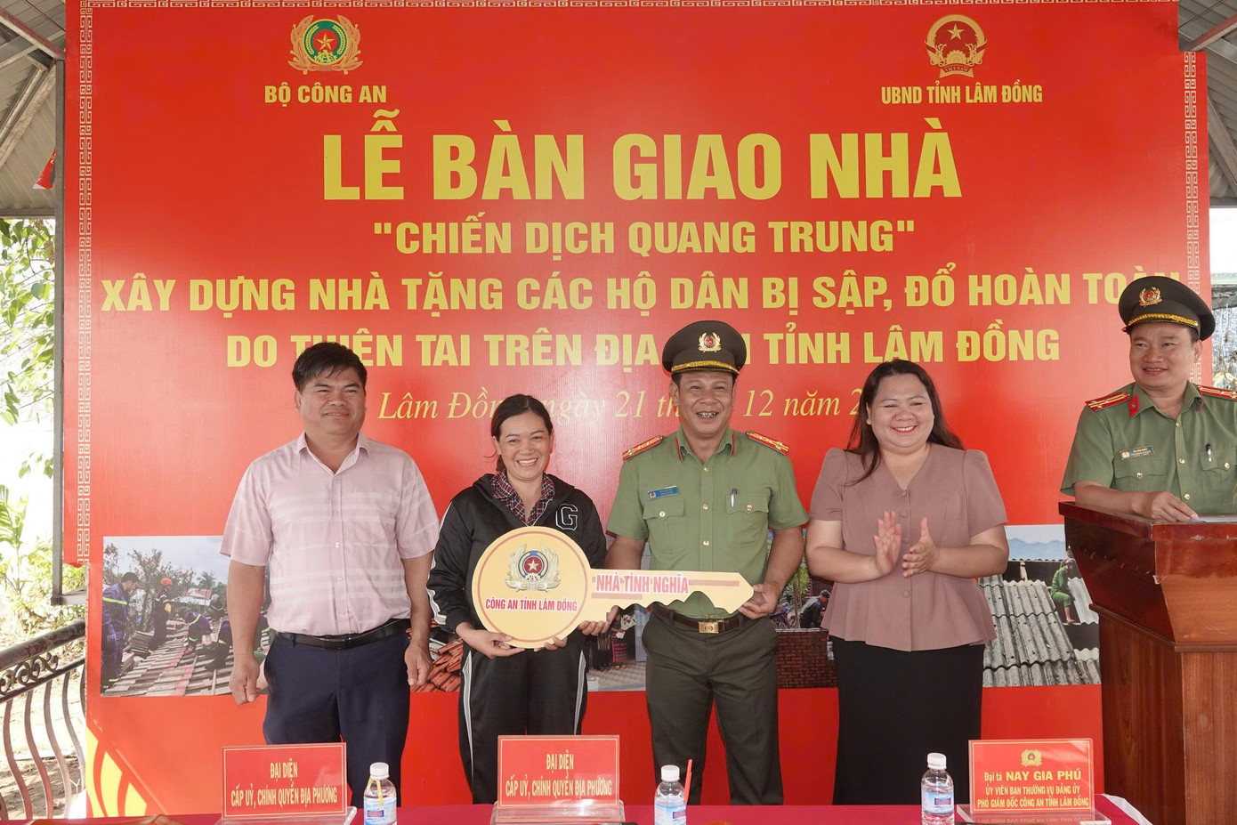 Bàn giao ngôi nhà đầu tiên trong “Chiến dịch Quang Trung” ở Lâm Đồng - 1