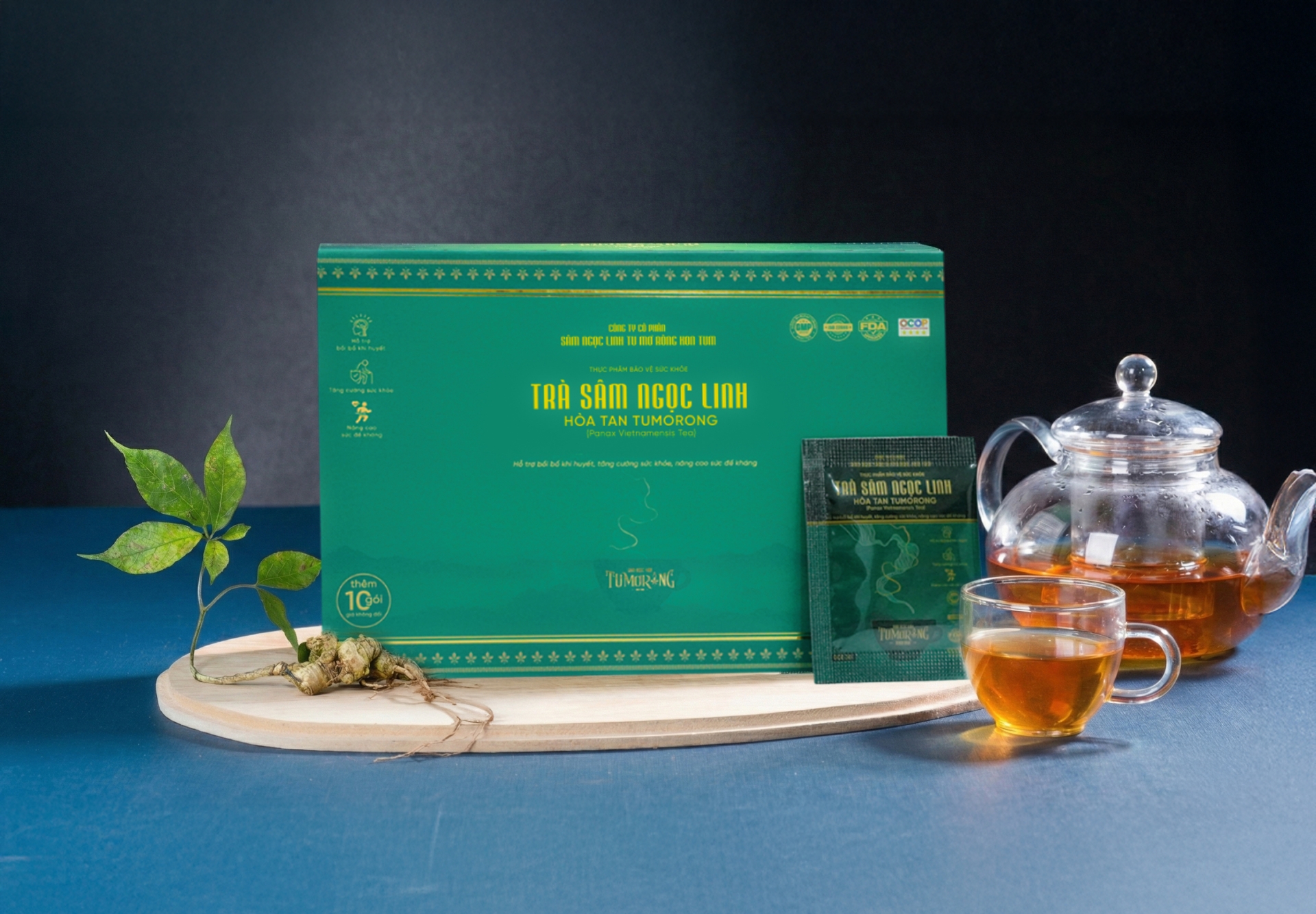 Trà Sâm Ngọc Linh hòa tan: Sứ giả biến báu vật thành người bạn sức khỏe mọi nhà - 3