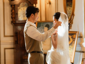 Sau lễ Hằng thuận, Đoàn Minh Tài và Sunny Đan Ngọc hé lộ bộ ảnh cưới đầy cảm xúc