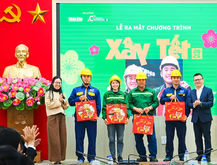 ‘Xây Tết 2026’ - Hành trình mang xuân ấm áp đến hàng vạn người lao động thầm lặng
