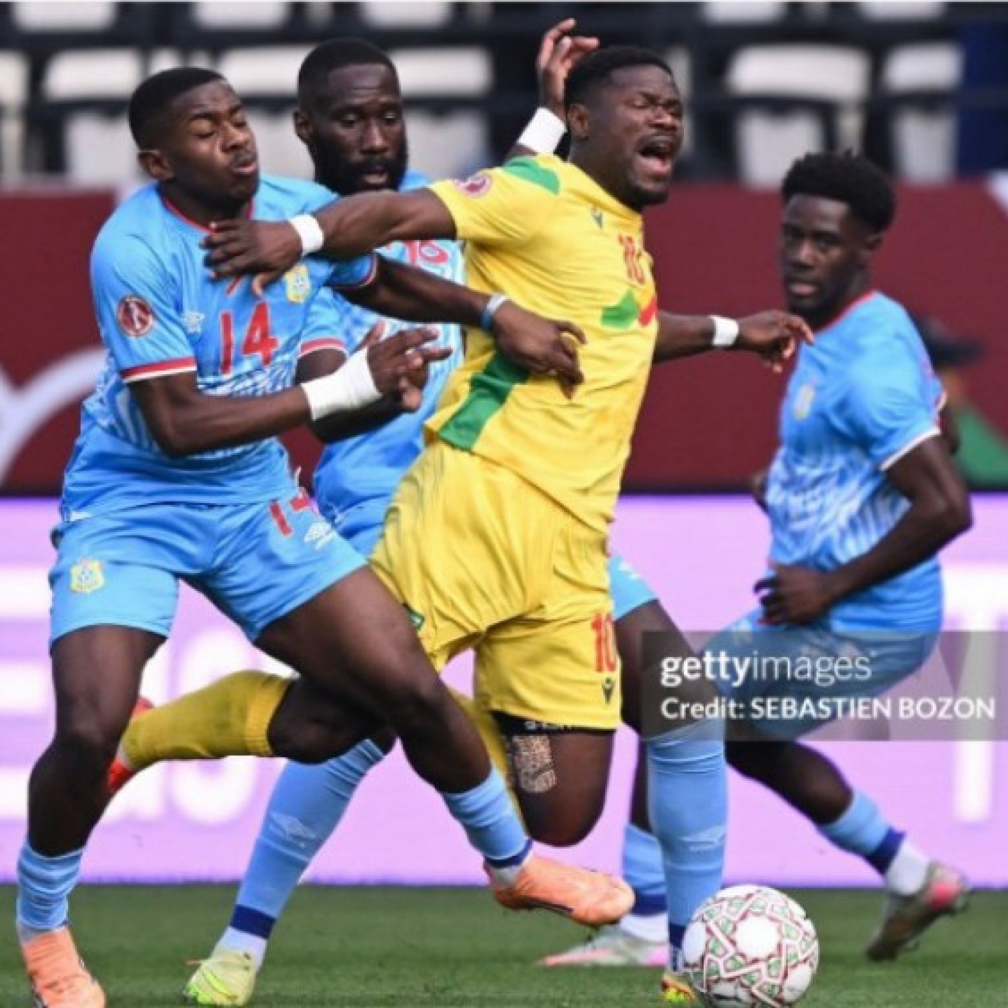  - Video bóng đá CHDC Congo - Benin: Dấu ấn các cựu sao MU, định đoạt phút 16 (CAN Cup)