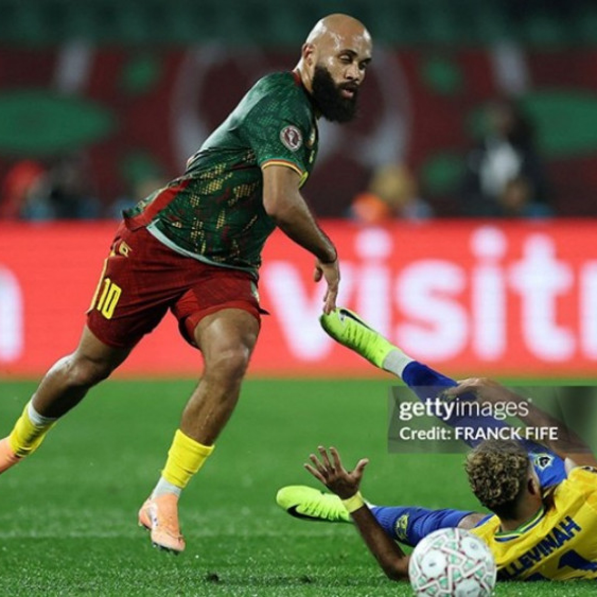Video bóng đá Cameroon - Gabon: Dấu ấn Mbeumo, lu mờ Aubameyang (CAN Cup)