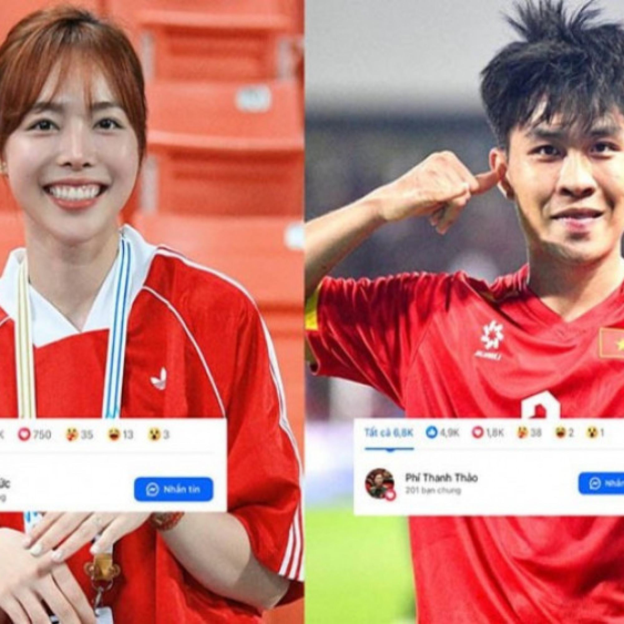  - Trung vệ Lý Đức nhắn tin "thân mật" với hotgirl bắn súng, lộ niềm vui lớn sau SEA Games 33?