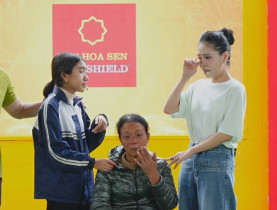  - MC Thành Trung, ca nương Kiều Anh rơi nước mắt trước ước mơ làm bác sĩ của những em nhỏ có người thân bệnh nặng