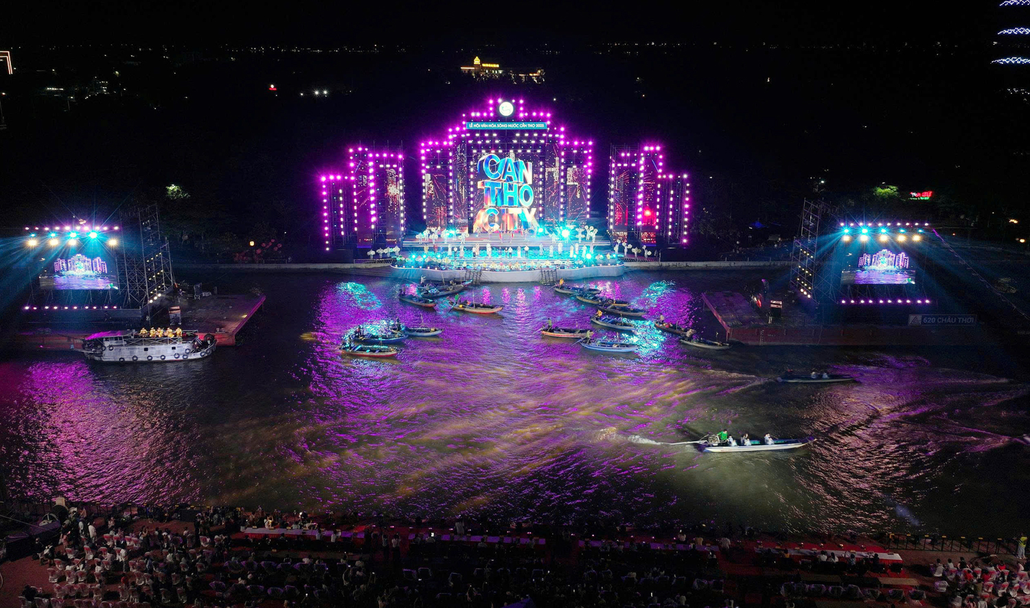 Sông nước Cần Thơ như bừng tỉnh, thức dậy trong sắc màu rực rỡ - 2