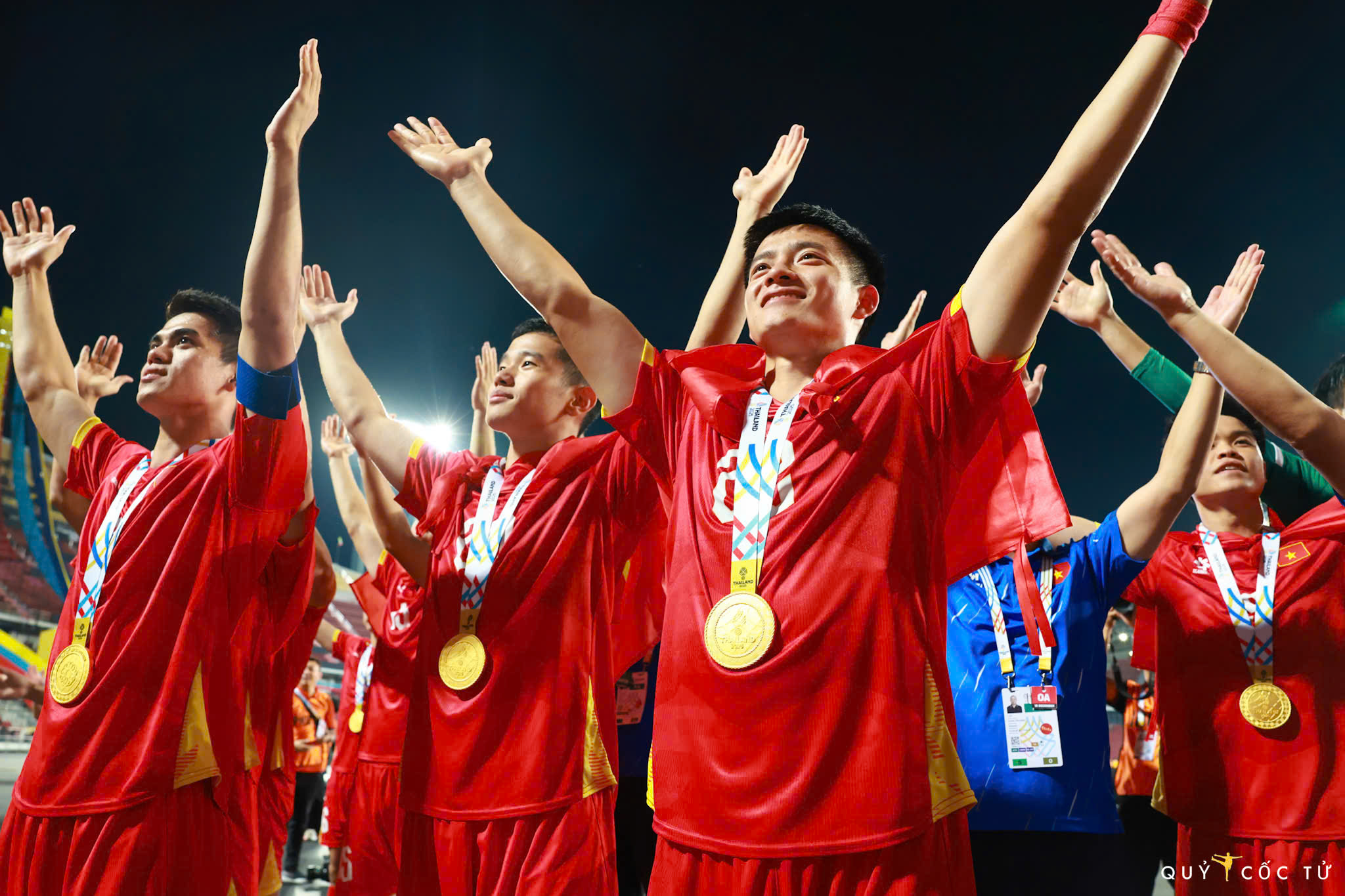 Ngược dòng đầy cảm xúc trước Thái Lan, U22 Việt Nam vô địch SEA Games 33 - 13