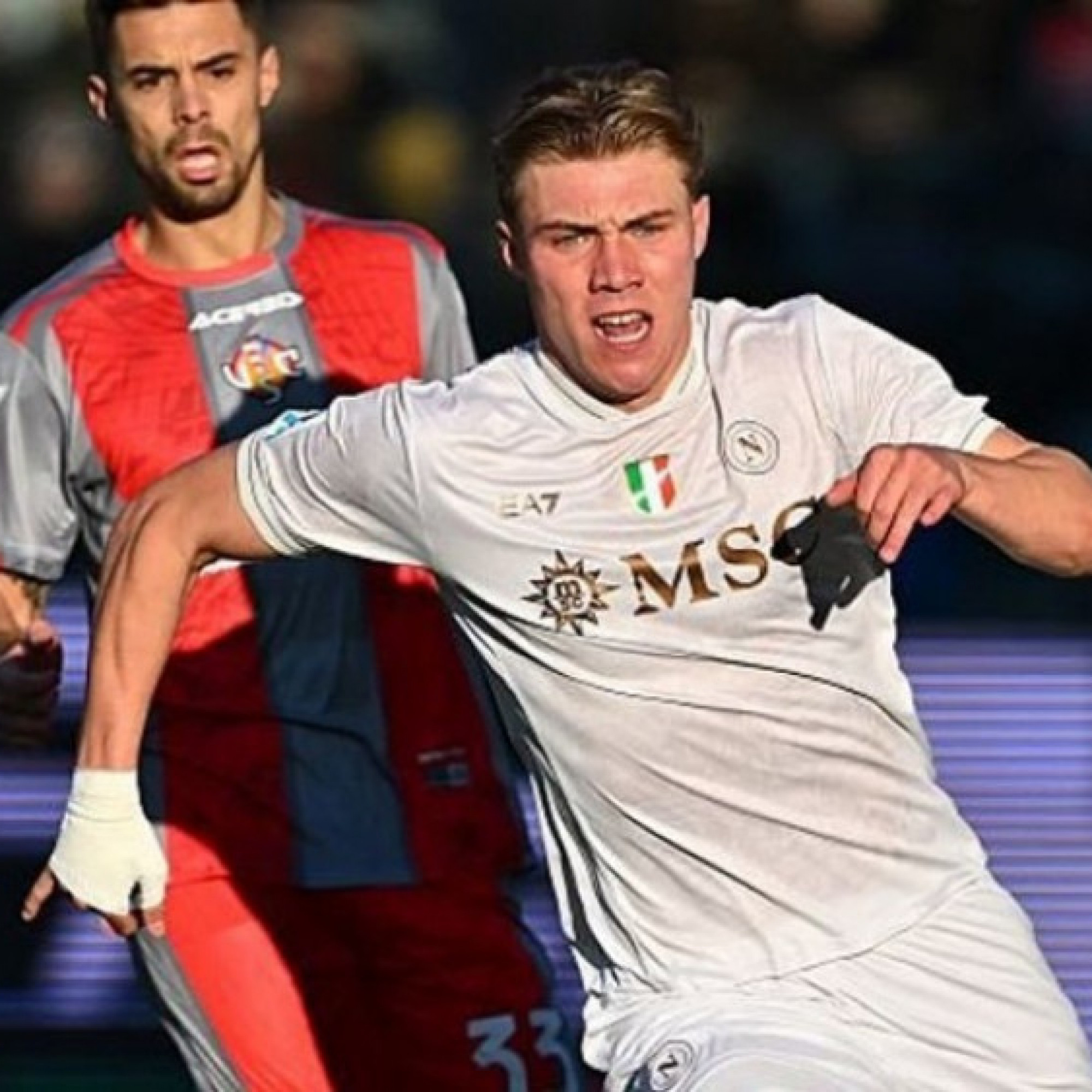  - Video bóng đá Cremonese - Napoli: Hojlund mắn bàn (Serie A)