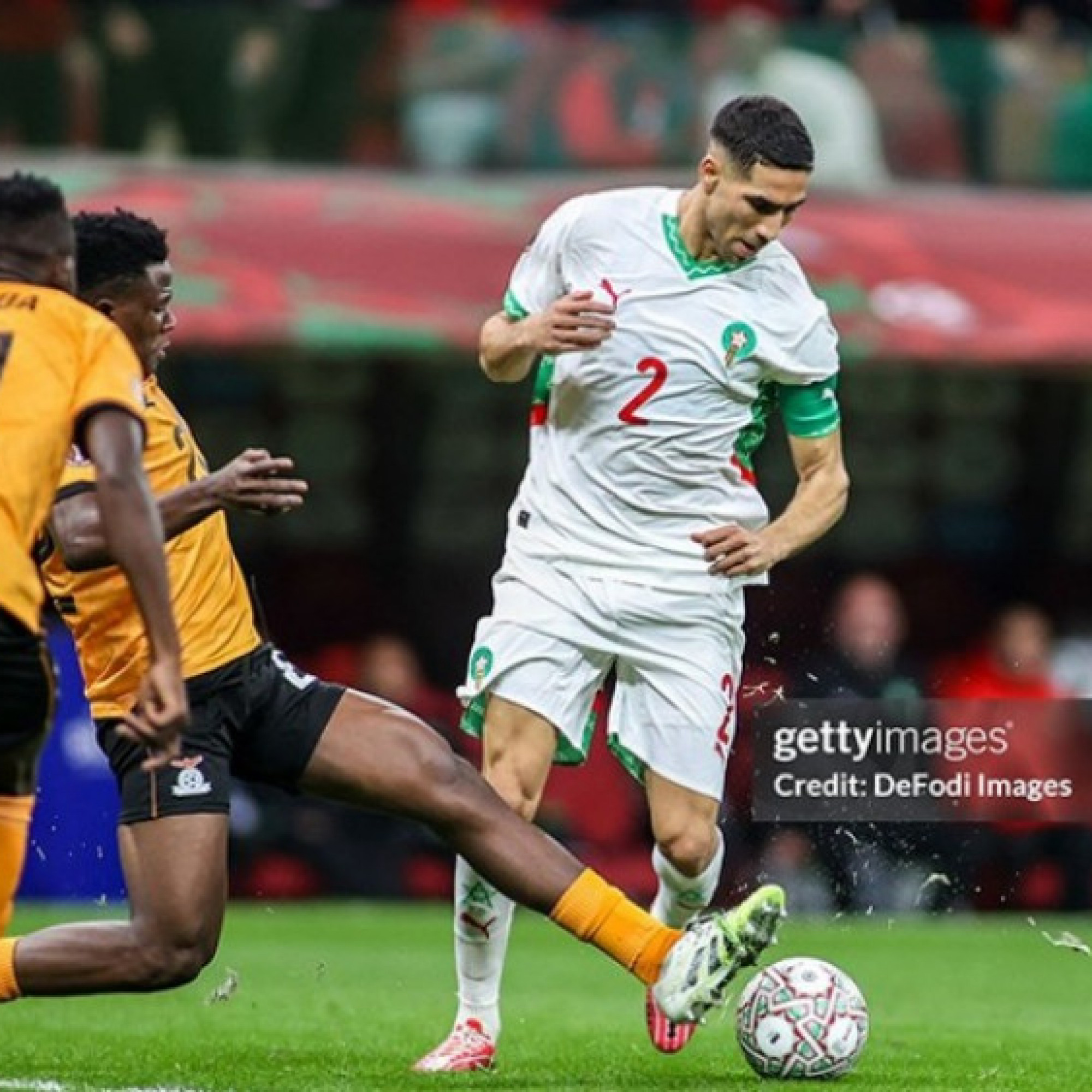  - Video bóng đá Zambia - Morocco: Sao Real tỏa sáng, siêu phẩm "xe đạp chổng ngược" (CAN Cup)