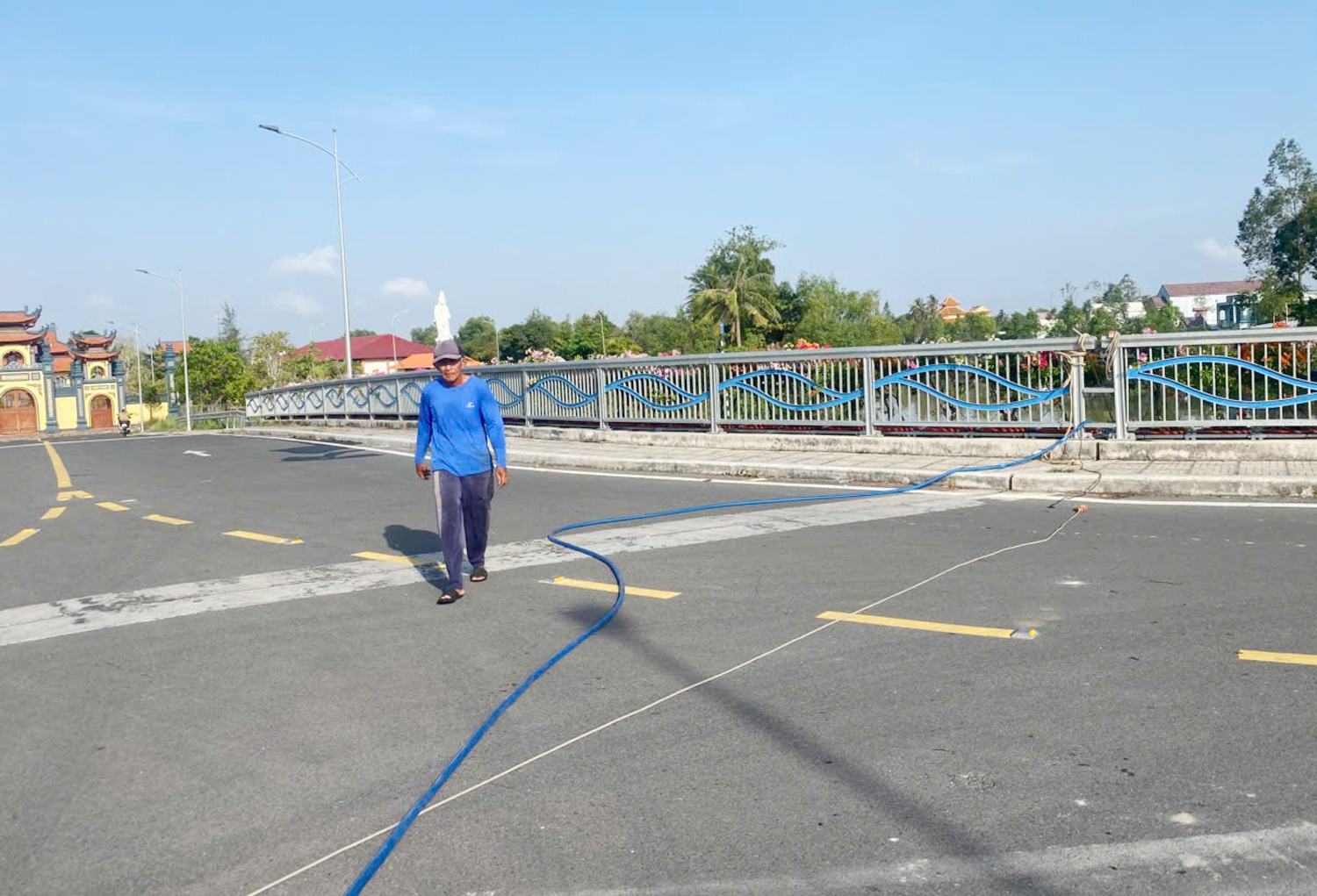 Thông xe cầu chữ Y kết nối điểm du lịch tâm linh Thiền viện Trúc lâm Sóc Trăng - 1